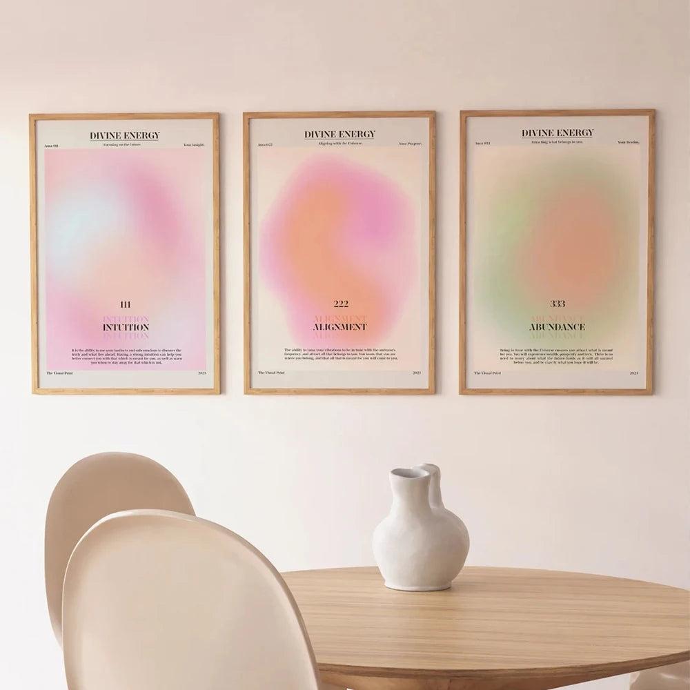 Aura Angel Number Wall Print