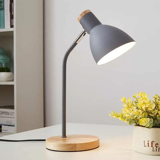 Nordic Flex Wooden Table Lamp