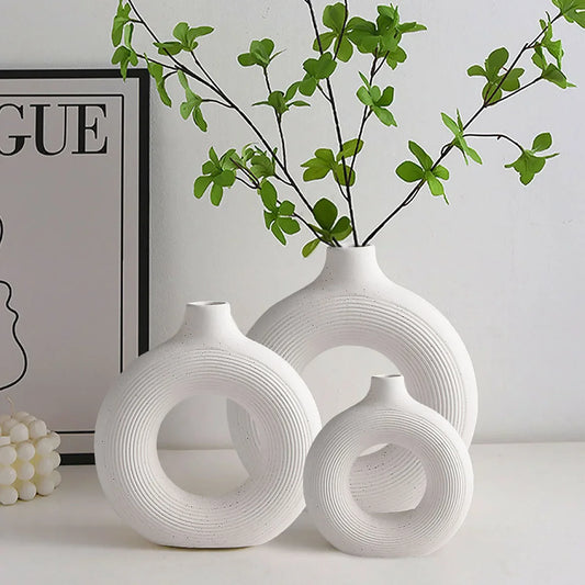 1pc Ceramic Flower Vase