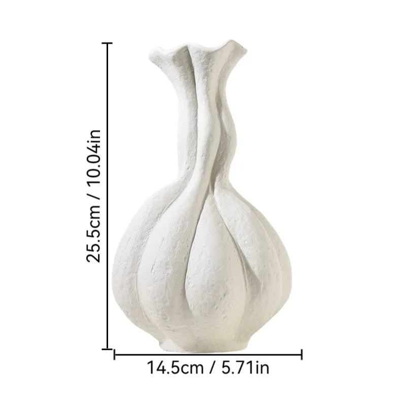 Nordic Mush Form Ceramic Flower Vases