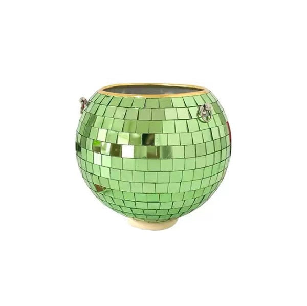 Disco Ball Flower Vase