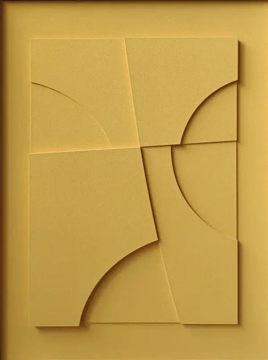 Modern Abstract Nordic 3D Geometric Canvas Wall Art