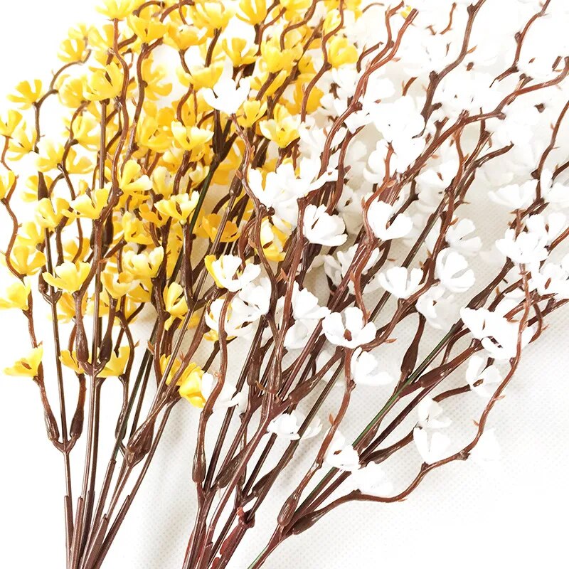 1pc Artificial Cherry Spring Plum Blossom Branch