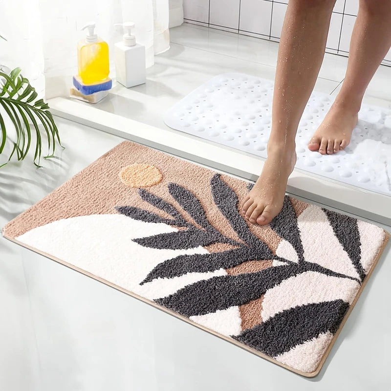 Nature Leaf Bath Mat
