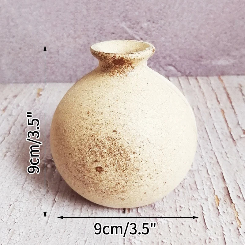 Wooden Nordic Flower Vase