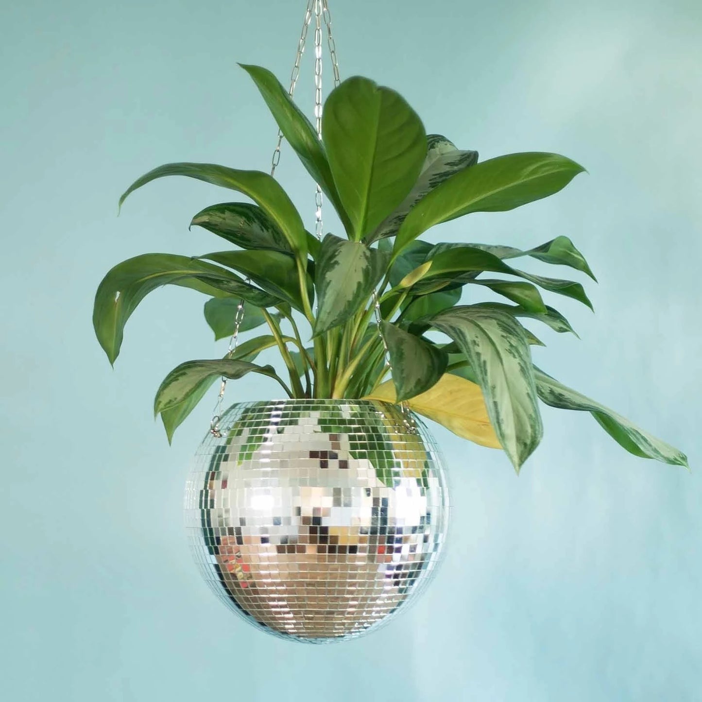 Disco Ball Flower Vase