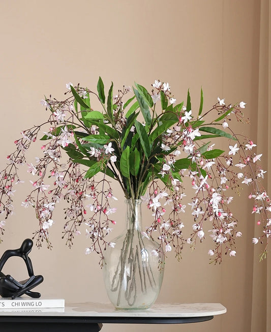 1PC Artificial Weeping  Jasmine Flower Wisteria Branch
