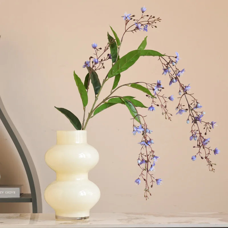 1PC Artificial Weeping  Jasmine Flower Wisteria Branch