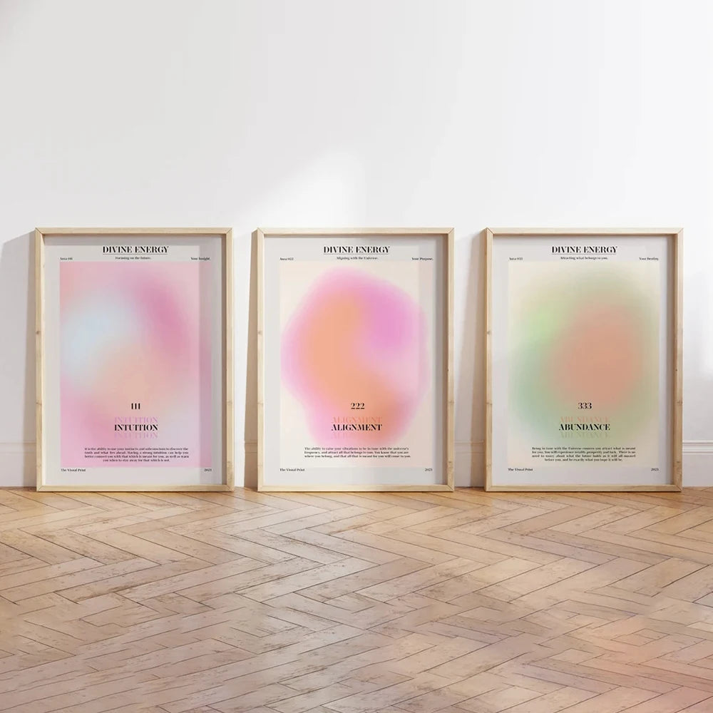 Aura Angel Number Wall Print
