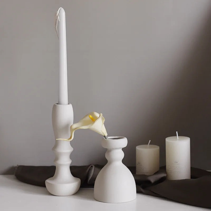 Nordic Ceramic Tea Light Candle Holder