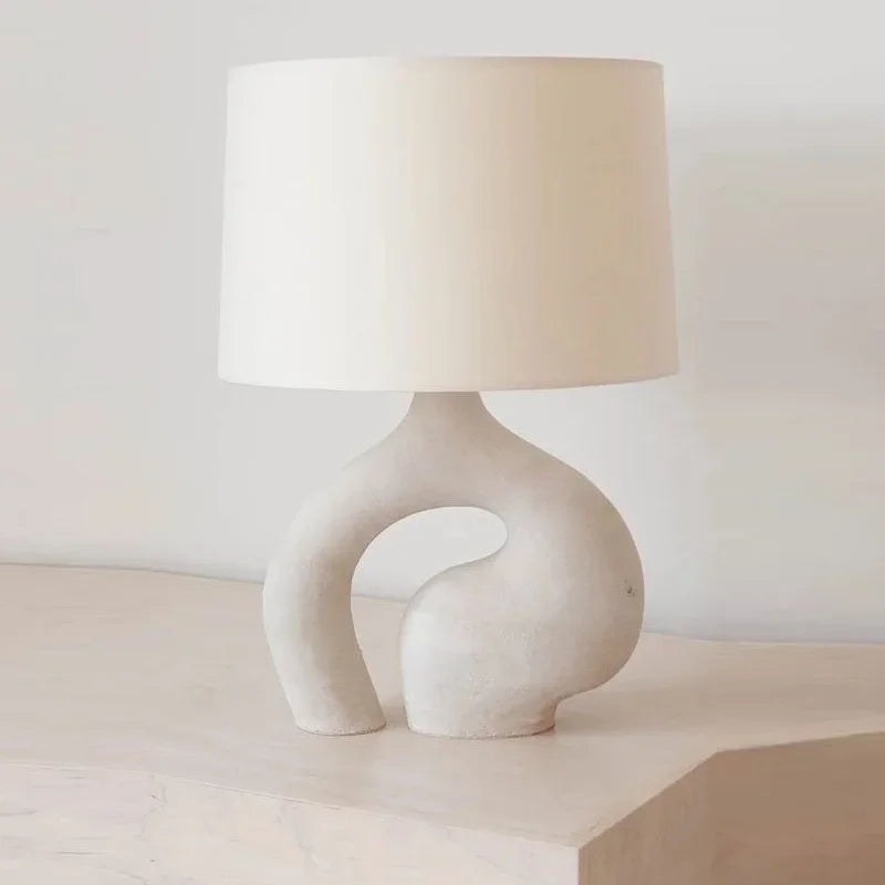 Nordic Abstract Modern Ceramic Table Lamp