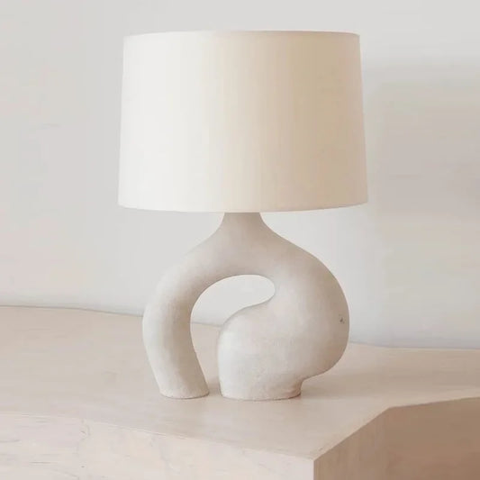 Nordic Abstract Modern Ceramic Table Lamp