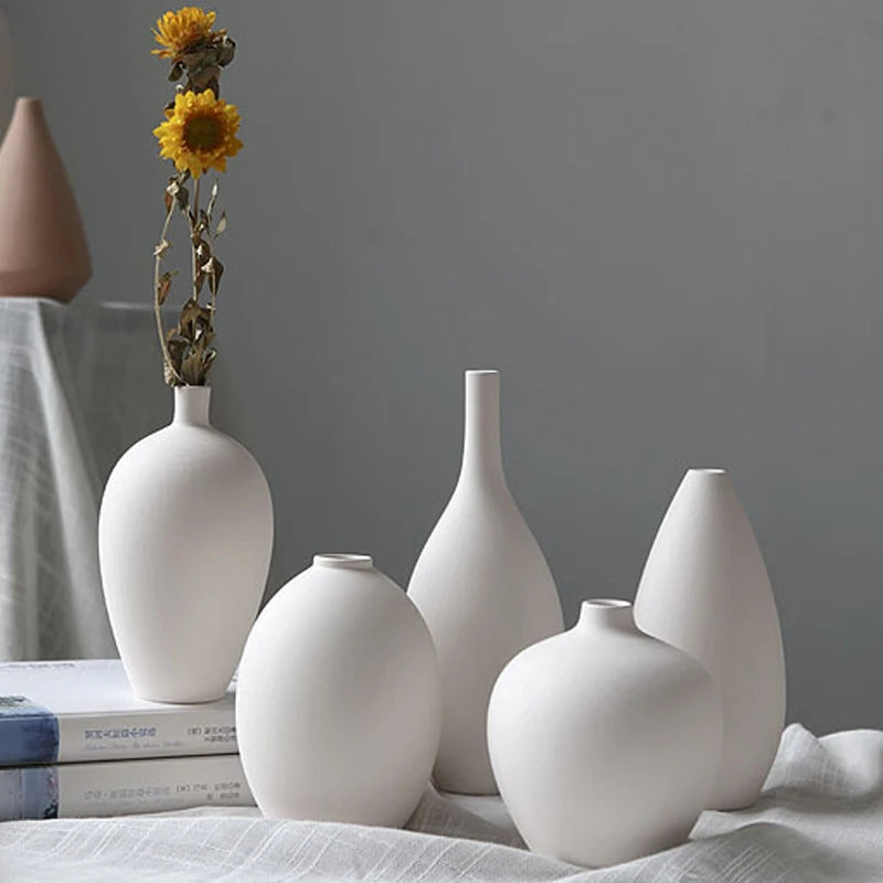 Nordic Modern Minimalist Ceramic Vase