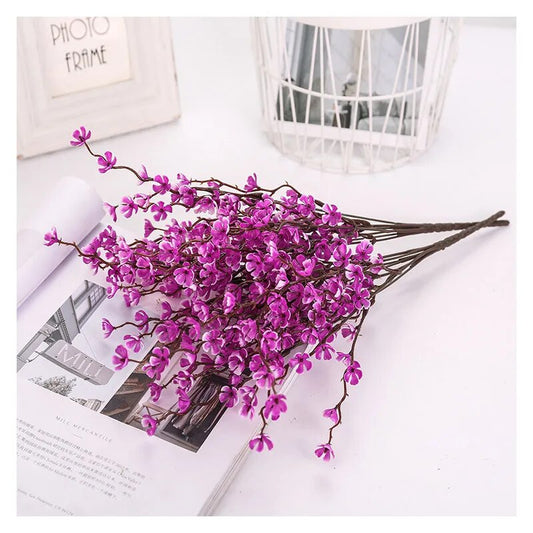 1pc Artificial Cherry Spring Plum Blossom Branch