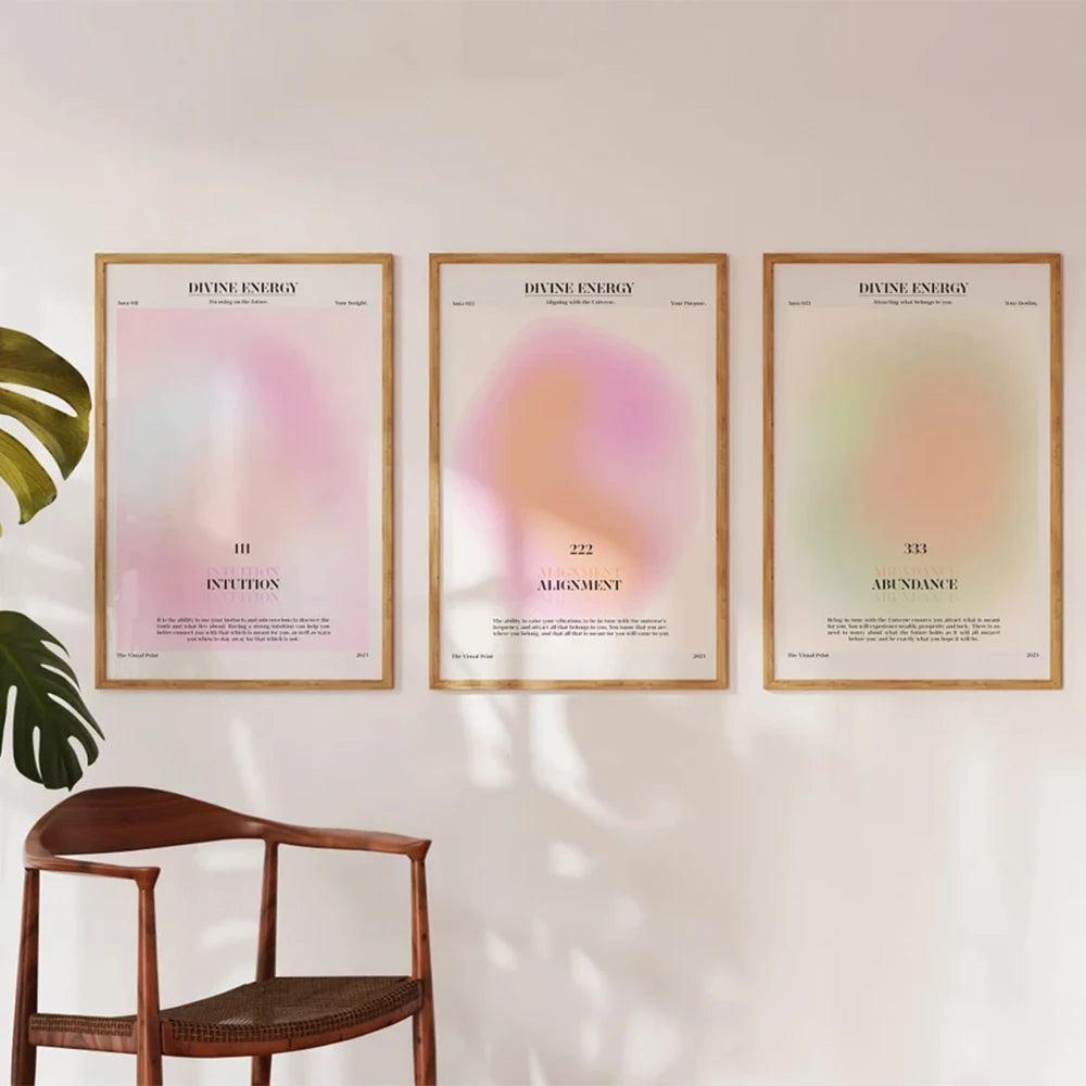 Aura Angel Number Wall Print