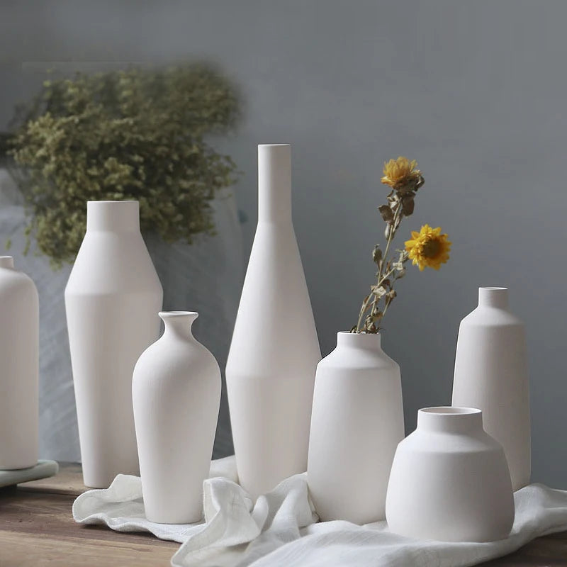 Nordic Modern Minimalist Ceramic Vase