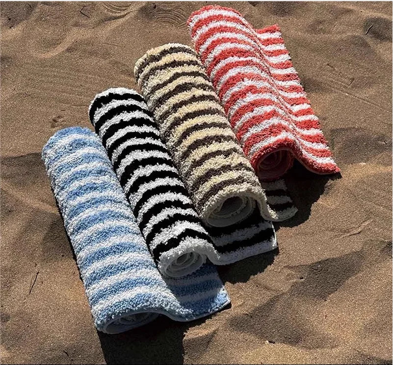 All Things Stripes Bath Mat