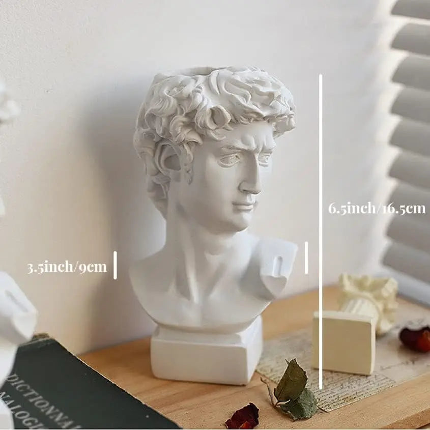 Nordic Style David Sculpture Vase