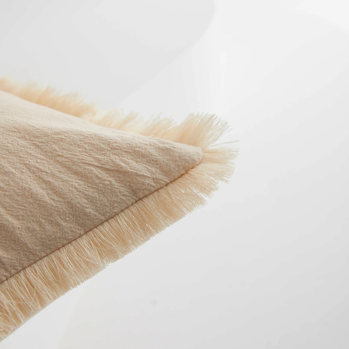 Fringe Trim Pillowcase