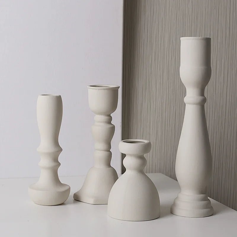 Nordic Ceramic Tea Light Candle Holder