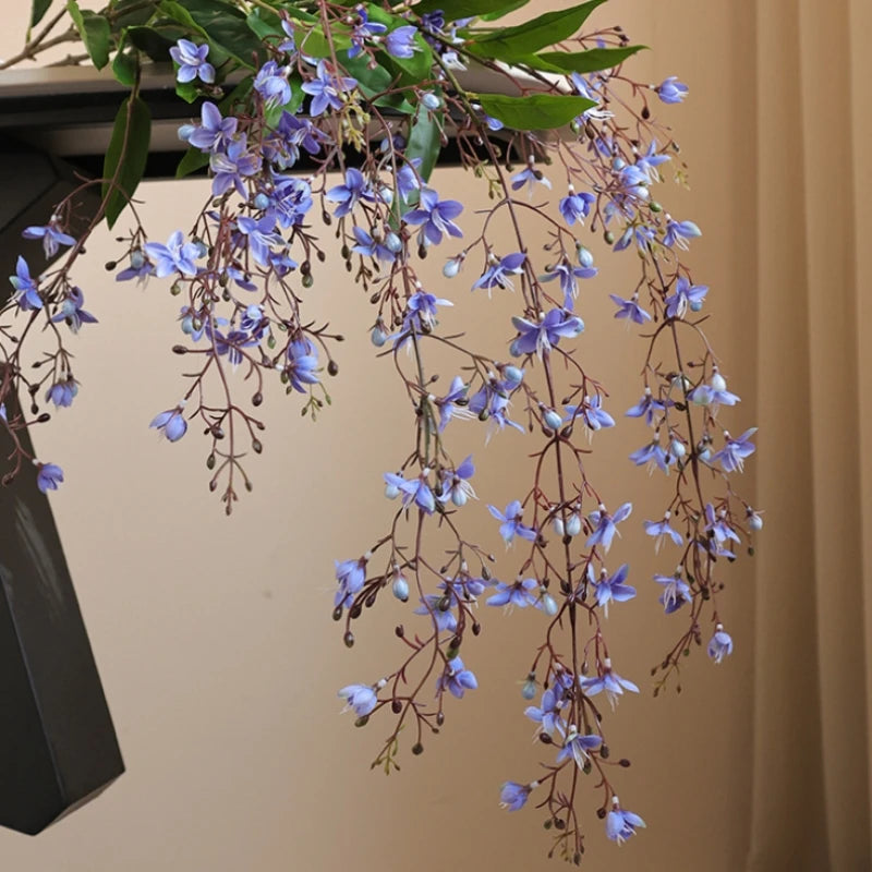 1PC Artificial Weeping  Jasmine Flower Wisteria Branch