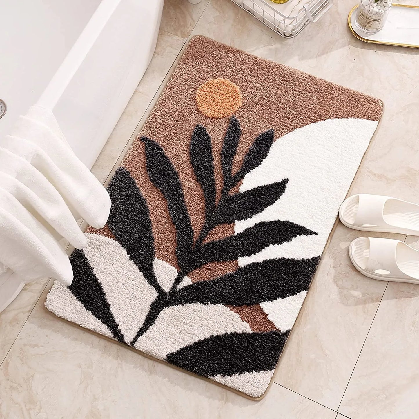 Nature Leaf Bath Mat