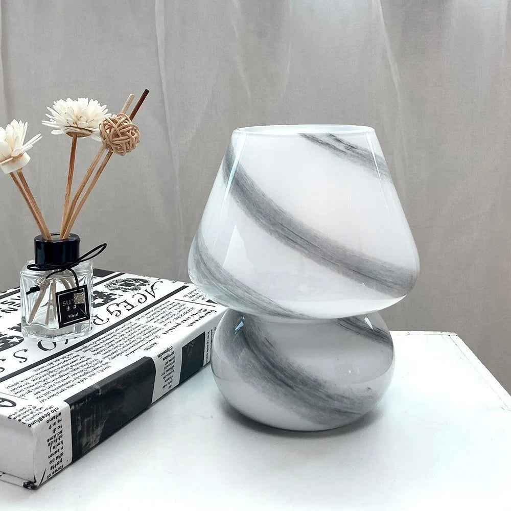 Marble Mushroom Table Lamp