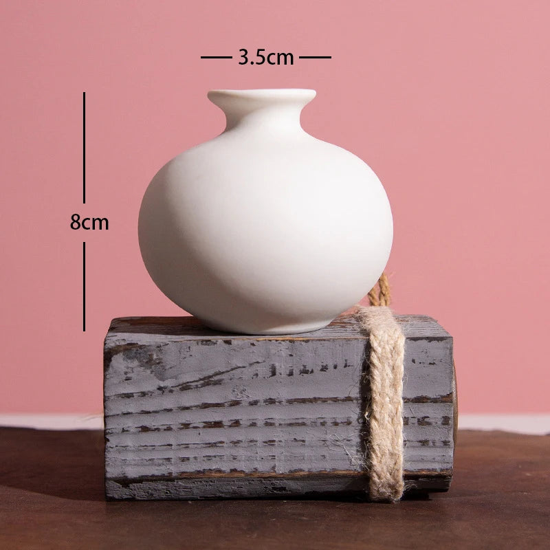 Solid Ceramic Modern Flower Vase