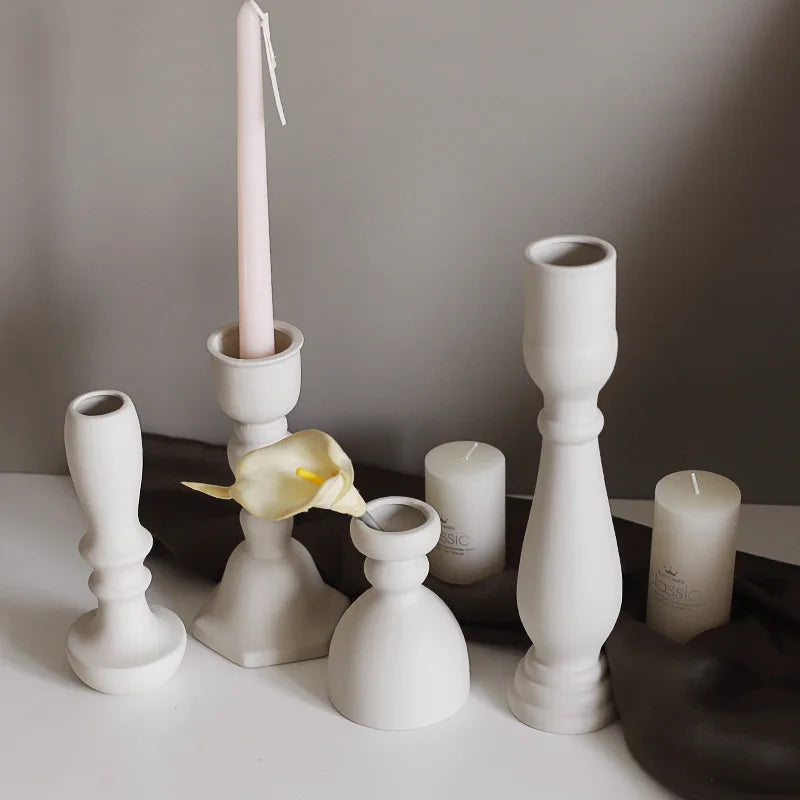 Nordic Ceramic Tea Light Candle Holder