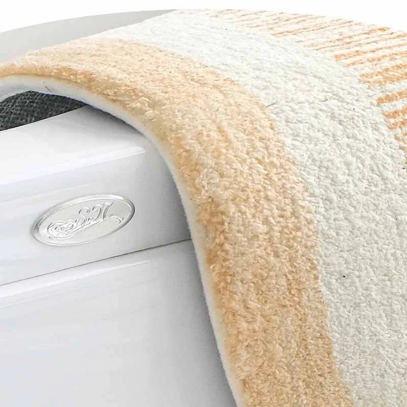 Striped Patterned Bath Mat