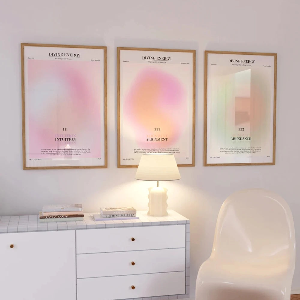Aura Angel Number Wall Print