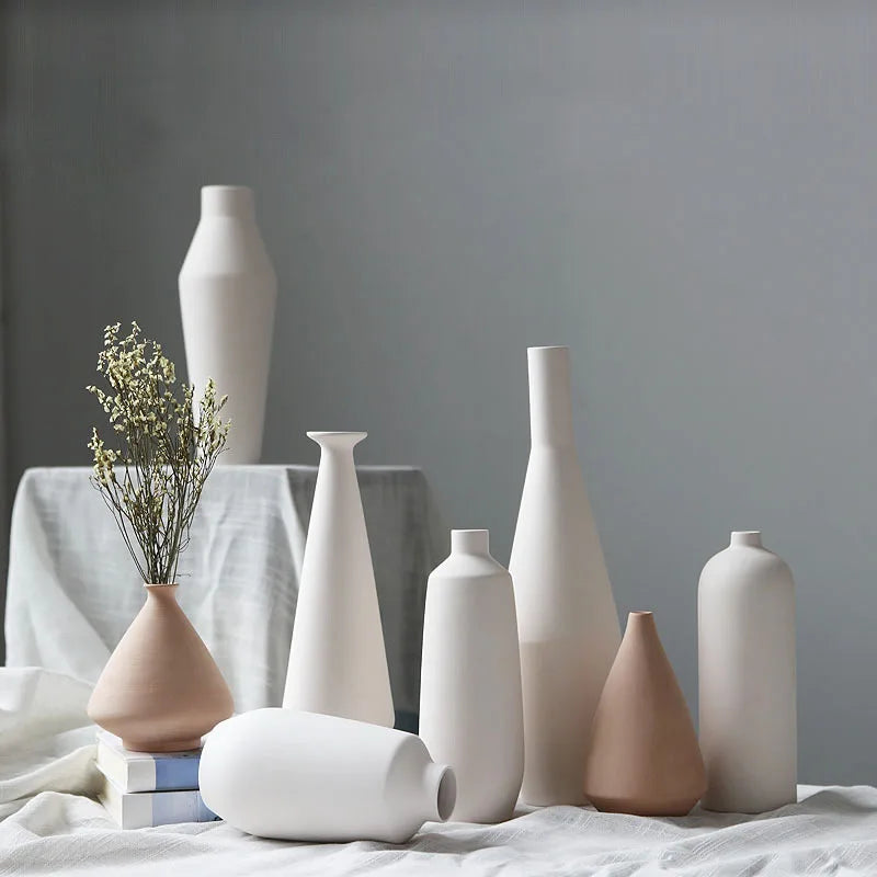 Nordic Modern Minimalist Ceramic Vase