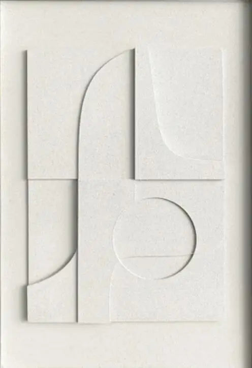 Modern Abstract Nordic 3D Geometric Canvas Wall Art