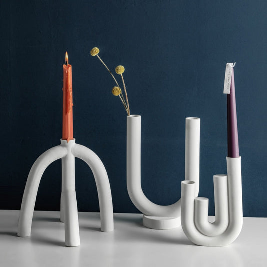 Northern Ceramic Candle Holder