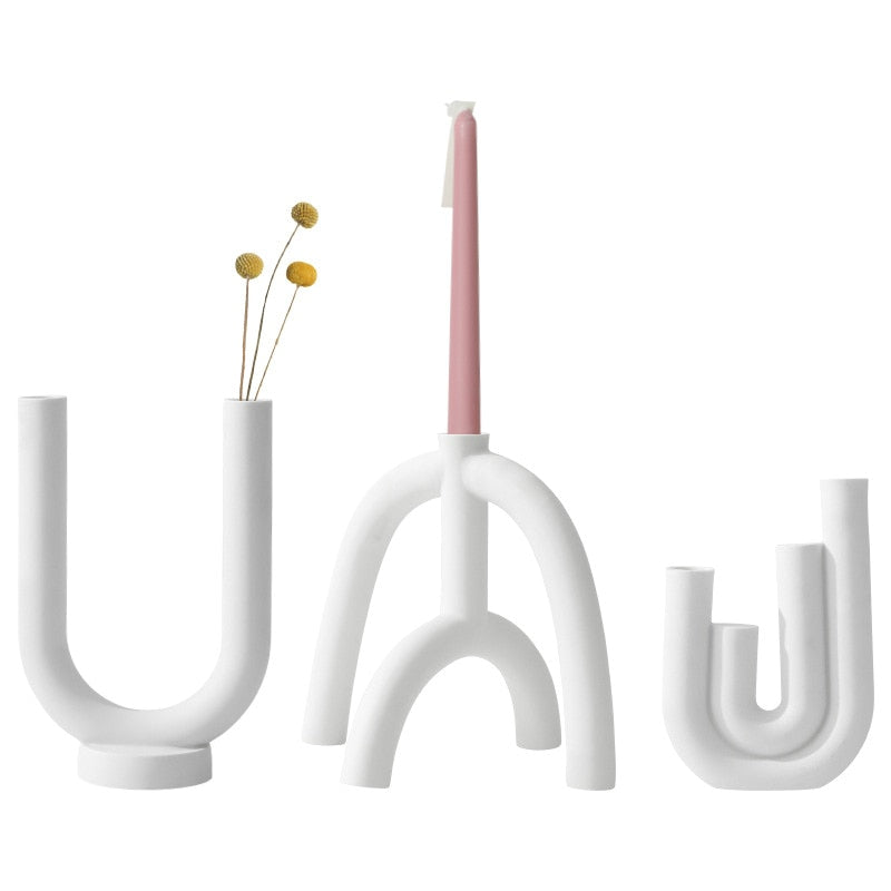 Northern Ceramic Candle Holder