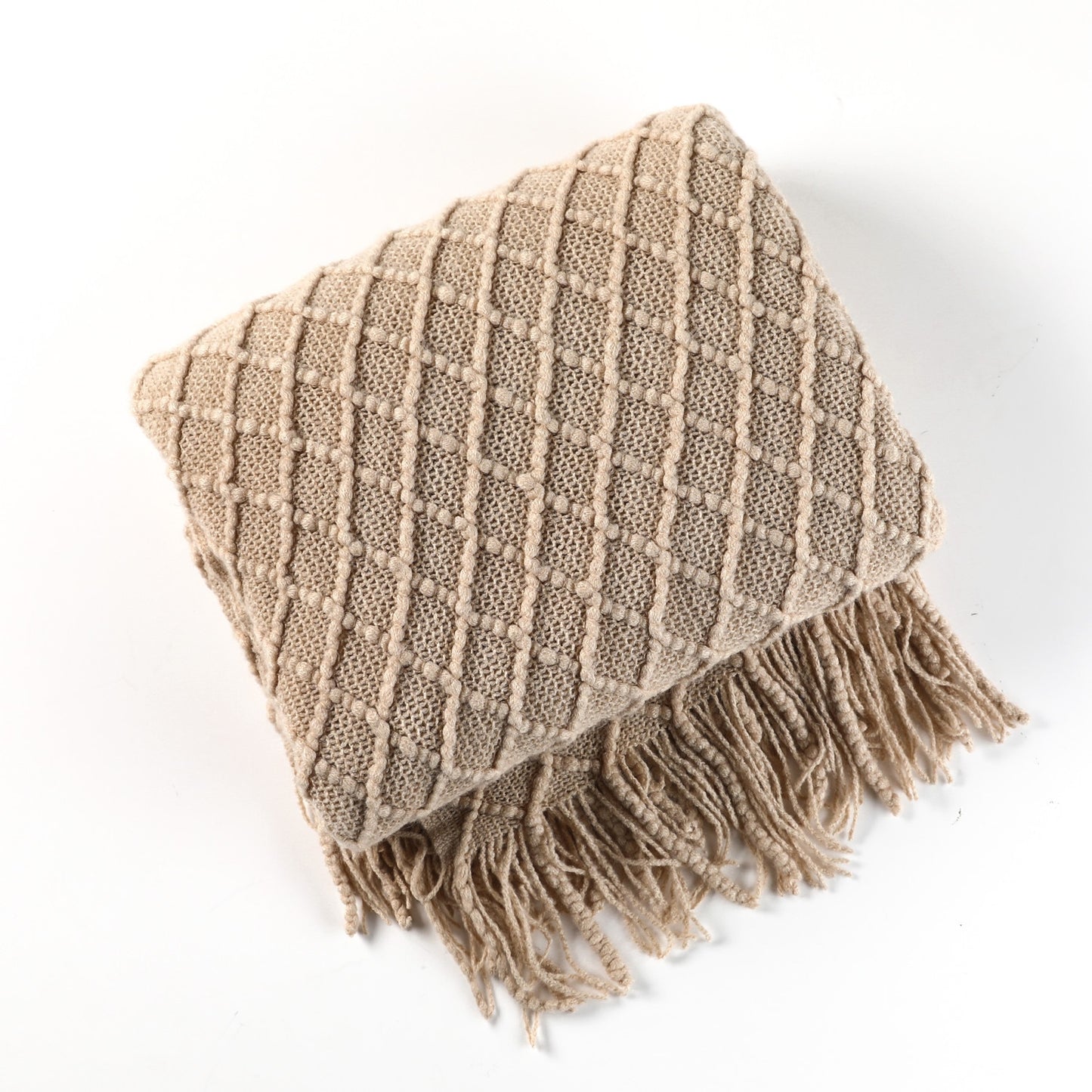 Nordic Textile Throw Blanket