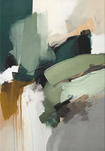 Nordic Minimalist Abstract Paint Style Wall Print