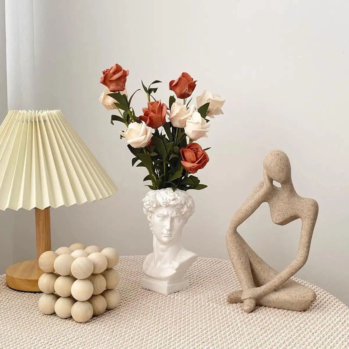 Nordic Style David Sculpture Vase
