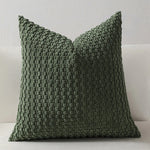 Cozy Woven Textured Pillow Cover