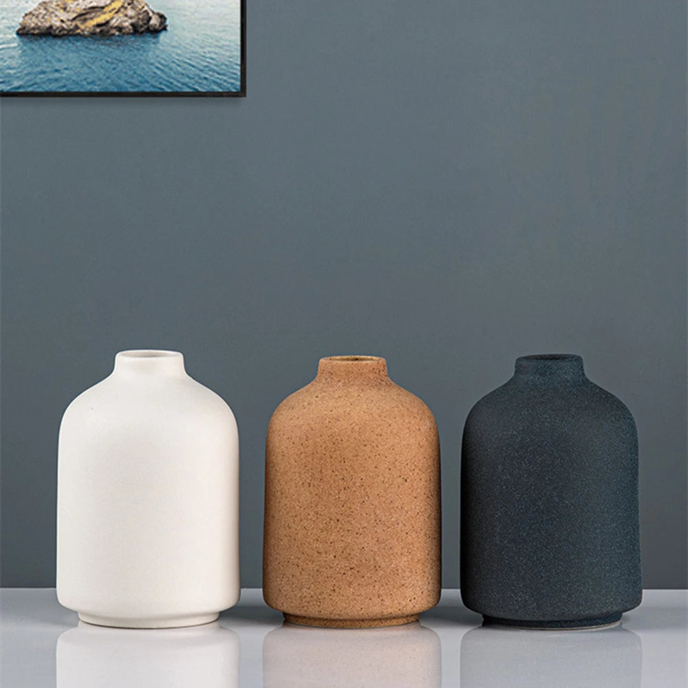 Nordic Minimalist Ceramic Vase