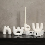 Nordic Ceramic And Curvy Candle Holder