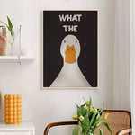 What the Duck Wall Print