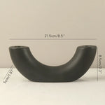 Ceramic Arch Candle Holder