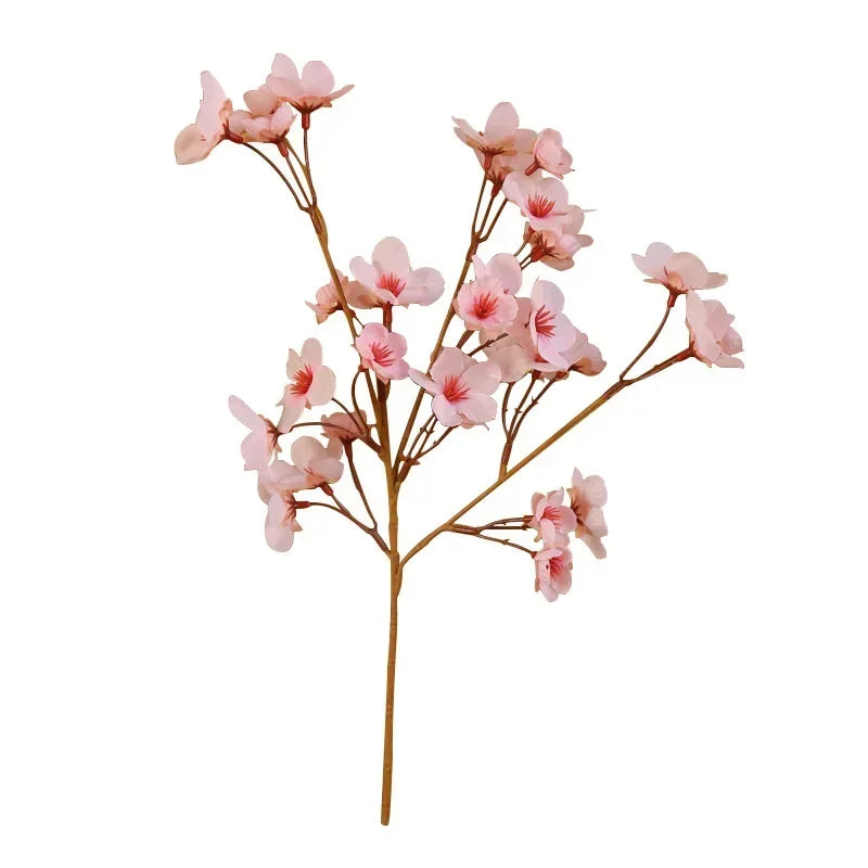 4Pcs Artificial Cherry Blossoms Flowers