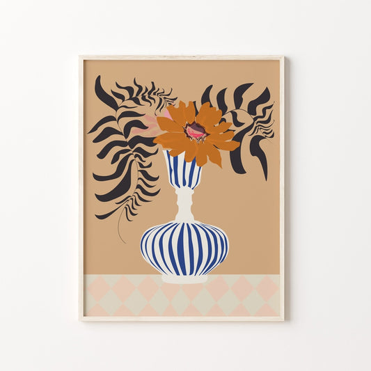 Abstract Matisse Wall Print