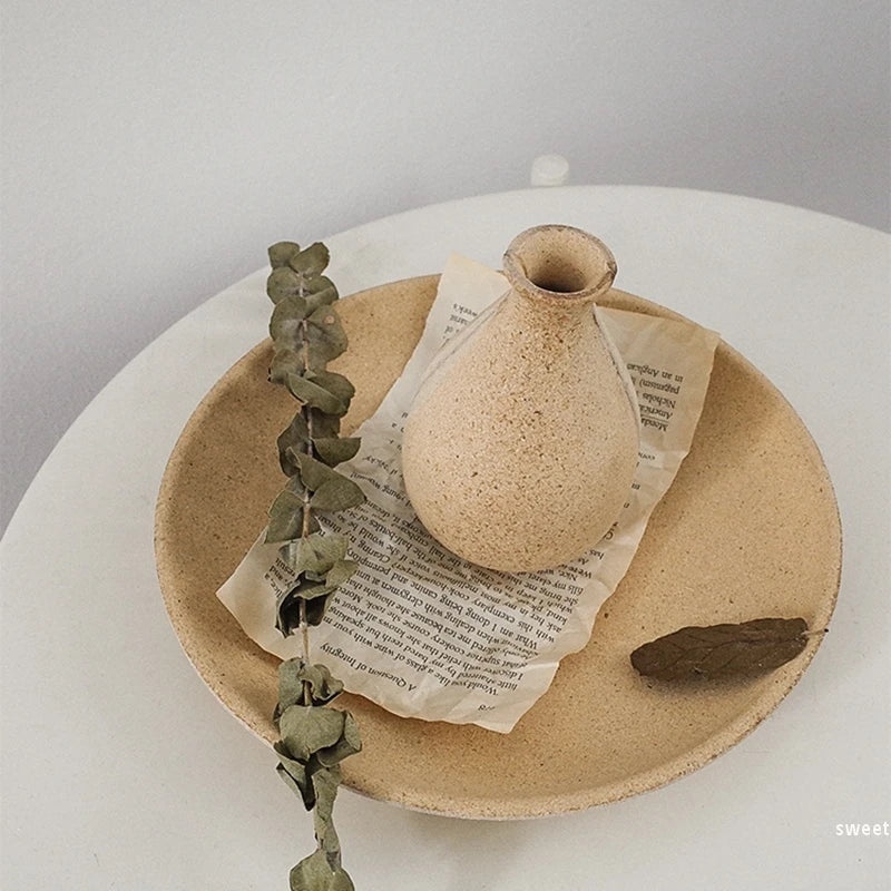 Wooden Nordic Flower Vase