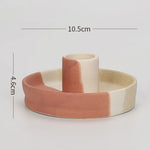 Modern Nordic Ceramic Taper Candle Holder