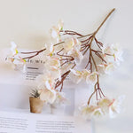 4Pcs Artificial Cherry Blossoms Flowers