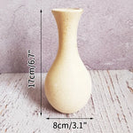 Wooden Nordic Flower Vase