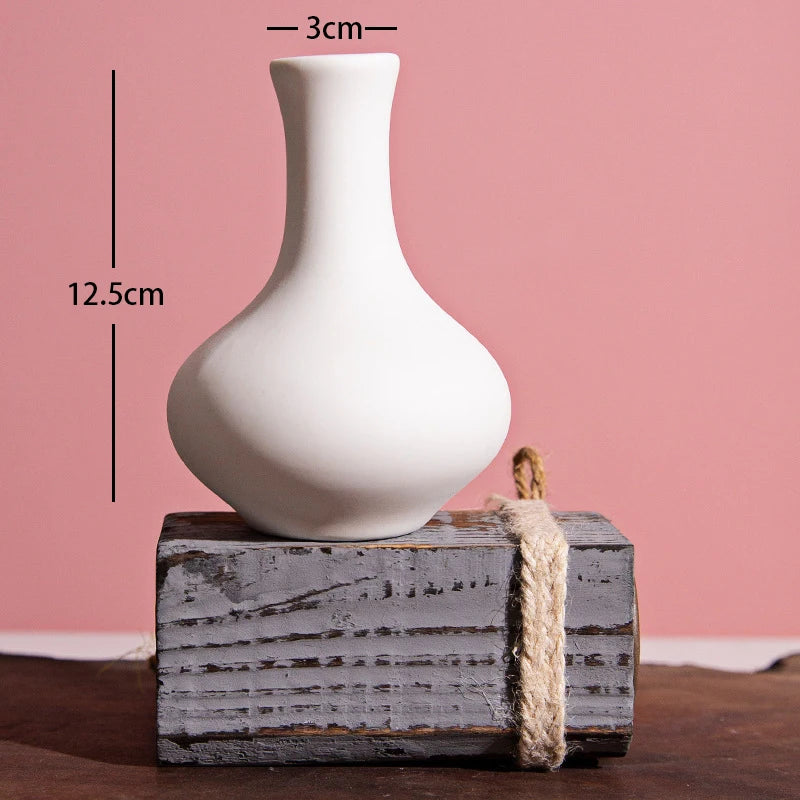 Solid Ceramic Modern Flower Vase